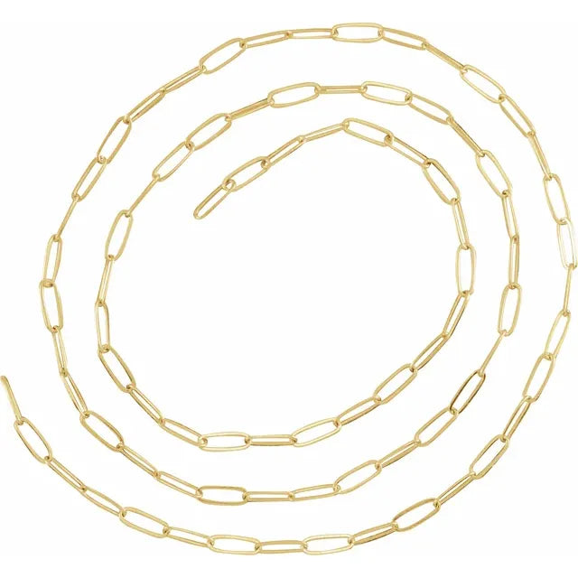 Light Paperclip Chain (Permanent Jewelry)