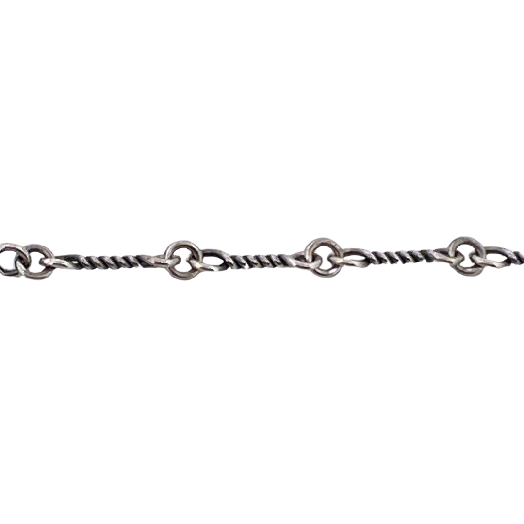 Twist Wire Link Chain Permanent Jewelry