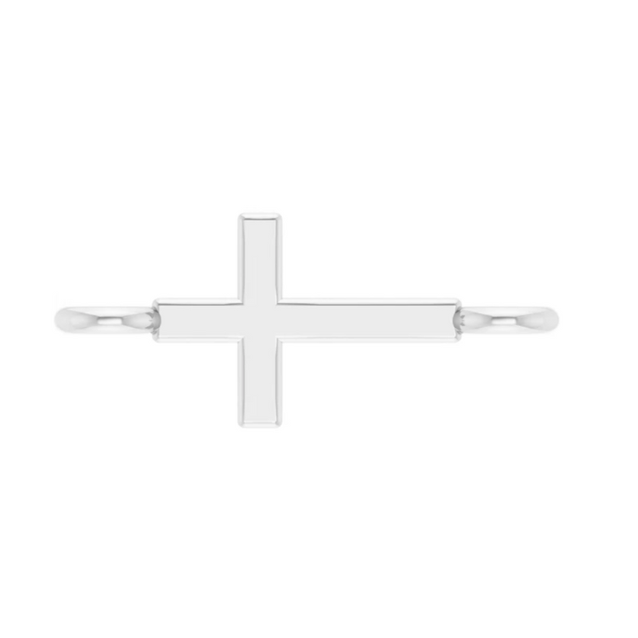 Tiny Cross Charm  for Permanent Jewelry