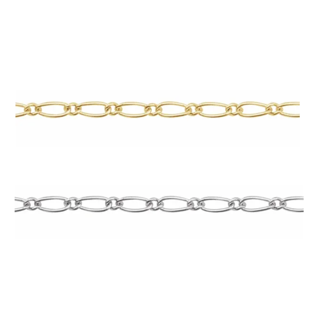 Figaro Chain (Permanent Jewelry)