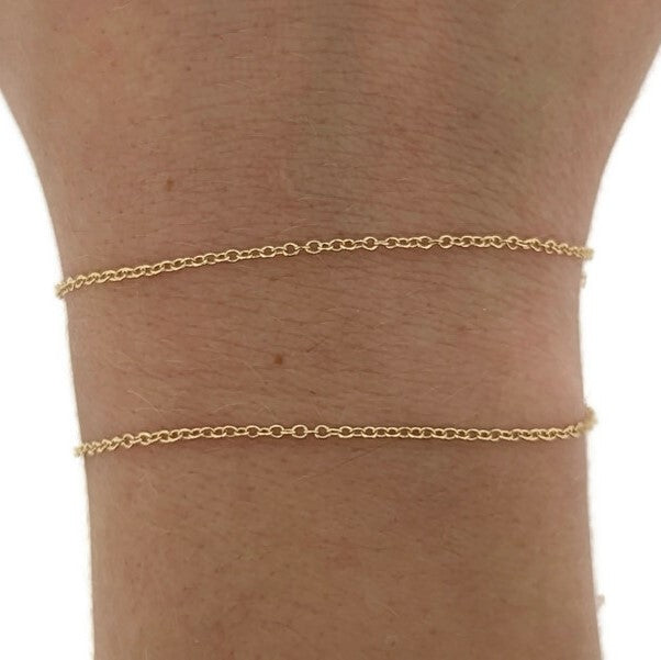 Cable Chain (Permanent Jewelry)