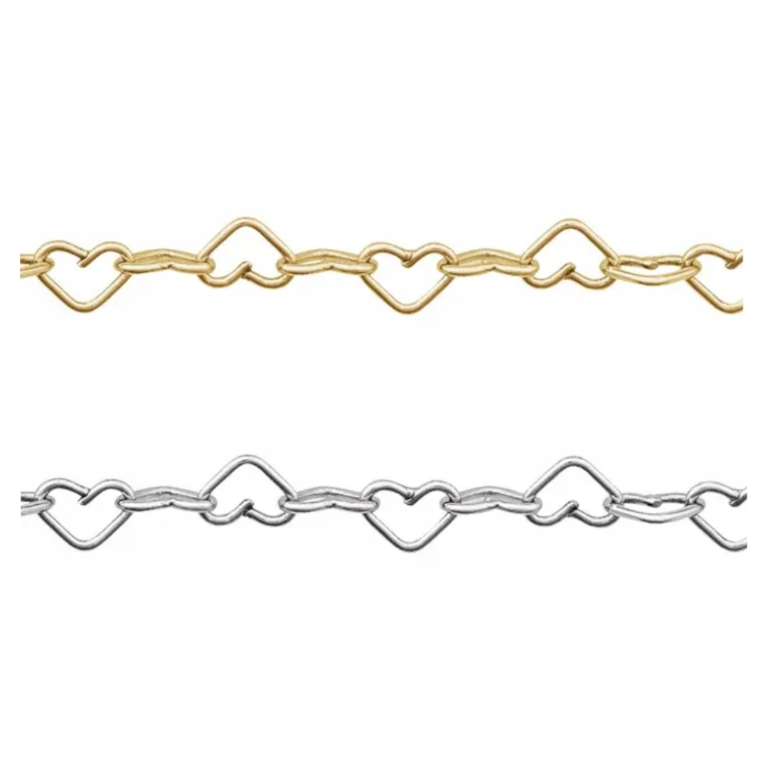 Heart Cable Chain (Permanent Jewelry)