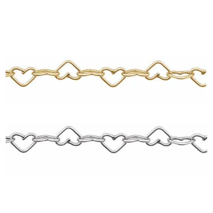 Heart Cable Chain (Permanent Jewelry)