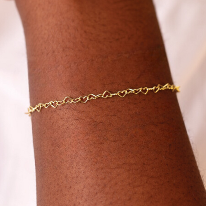 Heart Cable Chain (Permanent Jewelry)