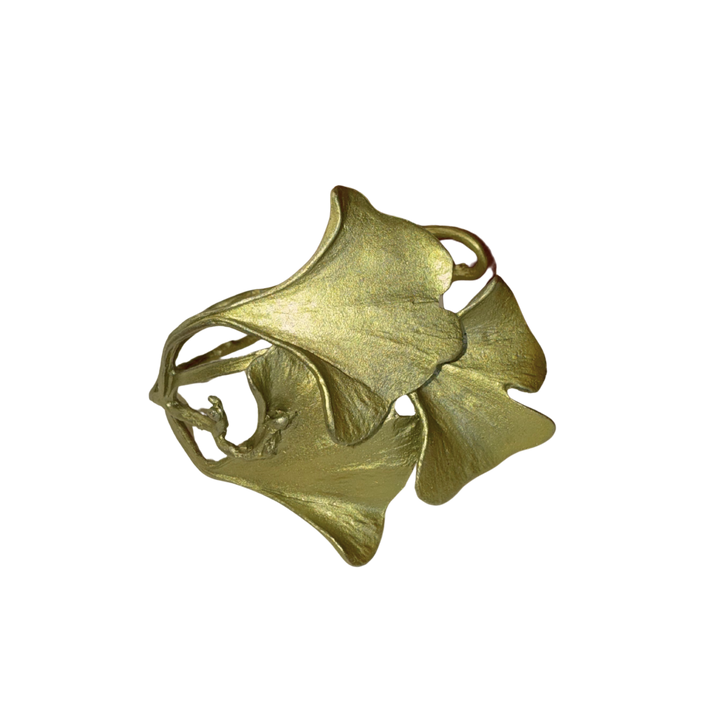 Ginkgo Cuff Bracelet