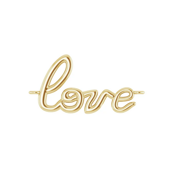 Love Charm for Permanent Jewelry