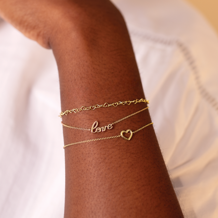 Love Charm for Permanent Jewelry