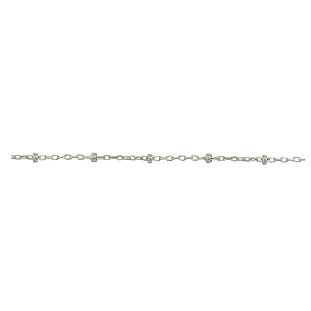 Roundel Bead Cable Chain (Permanent Jewelry)