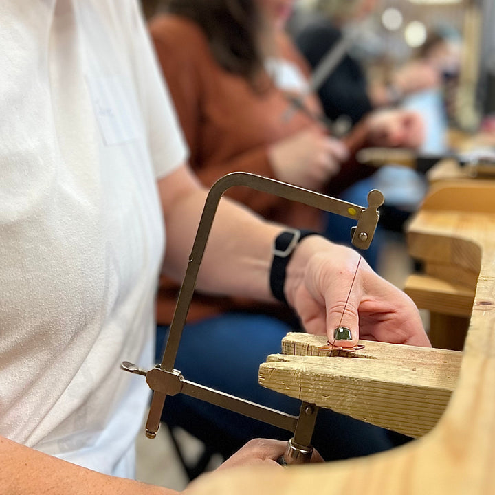 Sept 20 - Embossed Leaf Earring -or- Pendant Workshop