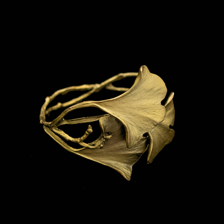 Ginkgo Cuff Bracelet