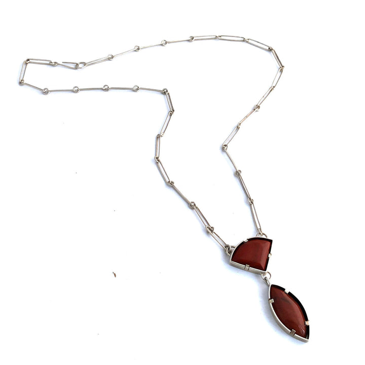 Red Jasper Pendulum Necklace