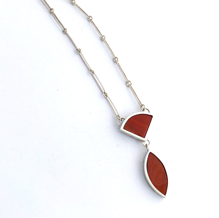 Red Jasper Pendulum Necklace