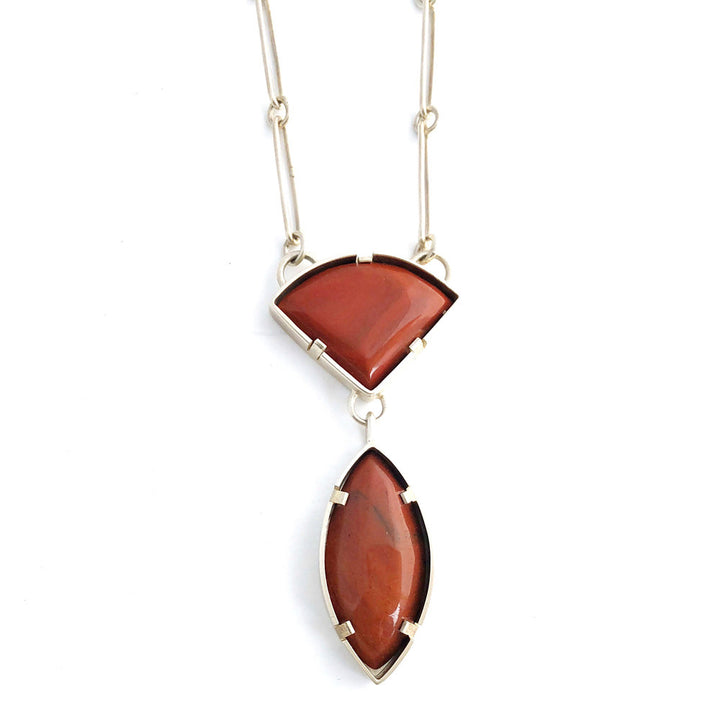 Red Jasper Pendulum Necklace