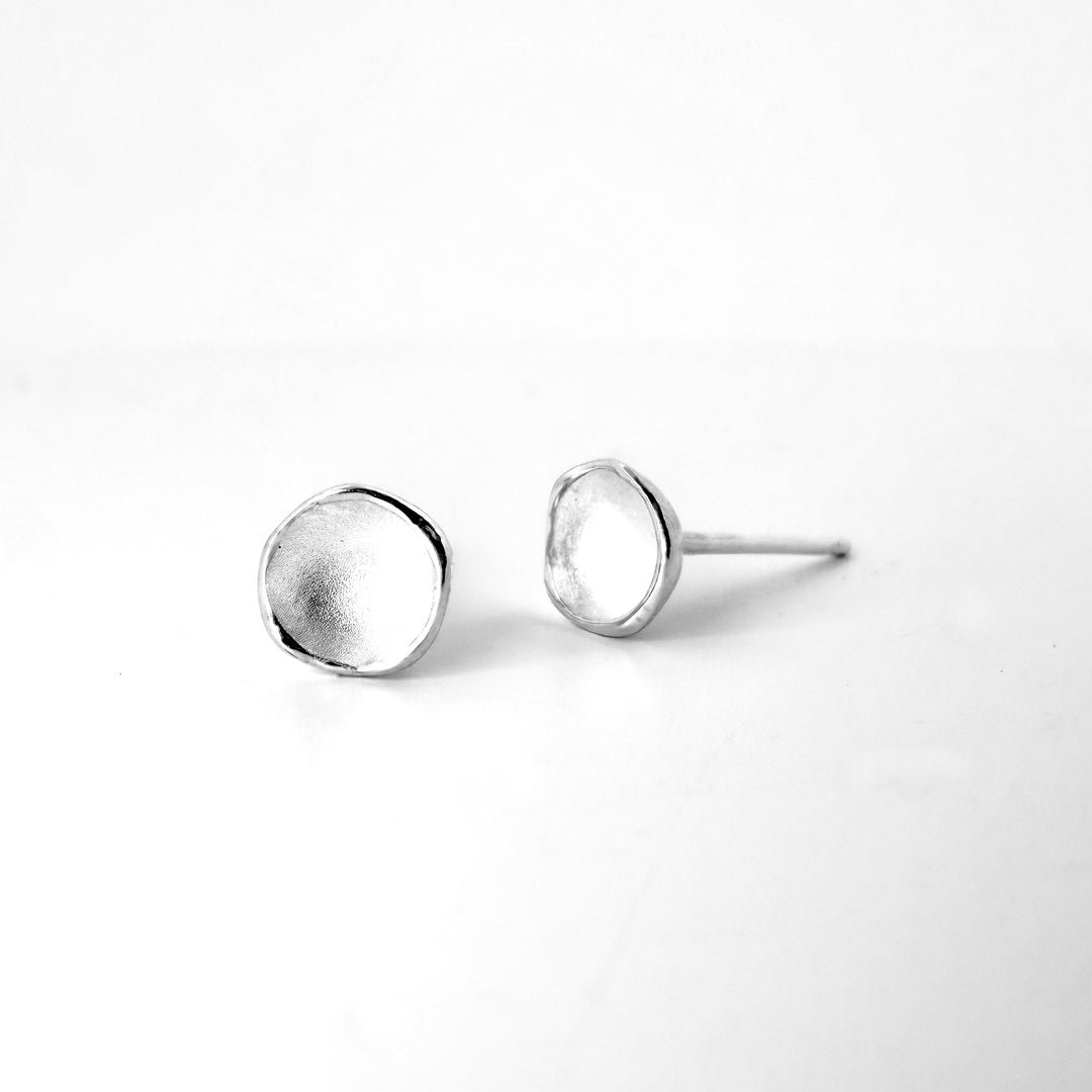 Tiny Pod Stud Earrings