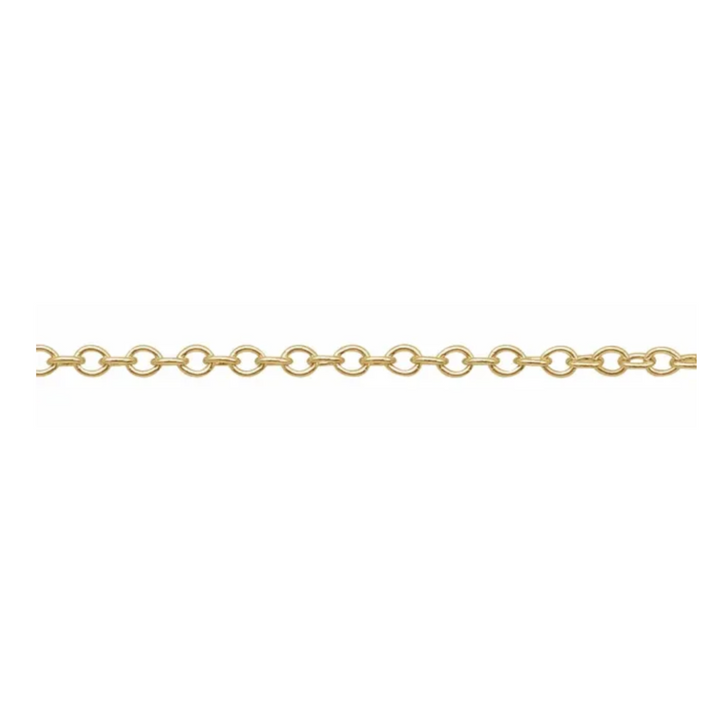 Dainty Cable Chain - 14k gold