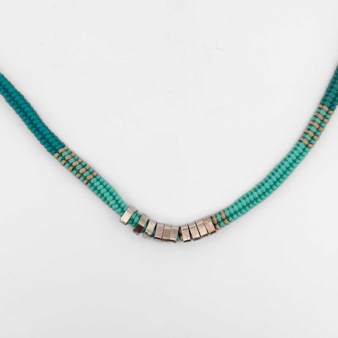 Square Woven Necklace