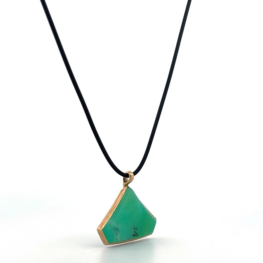 Chrysoprase Pendant