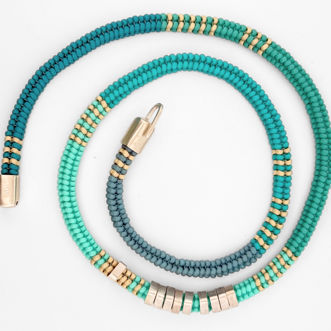 Square Woven Necklace
