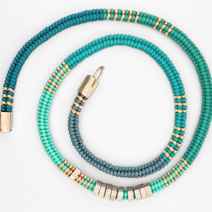 Square Woven Necklace