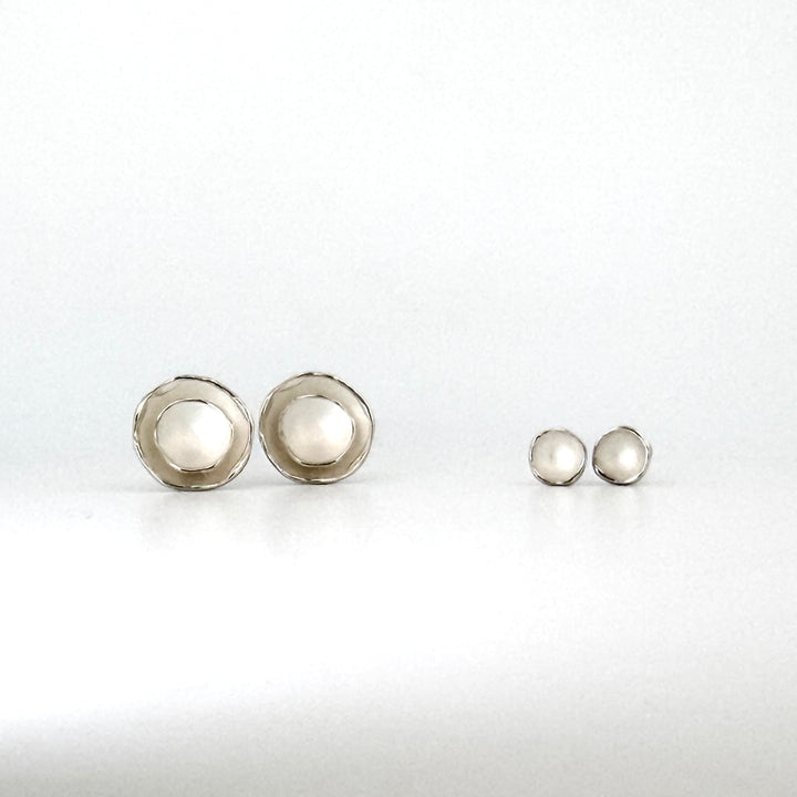 Oyster Dishy Stud Earring