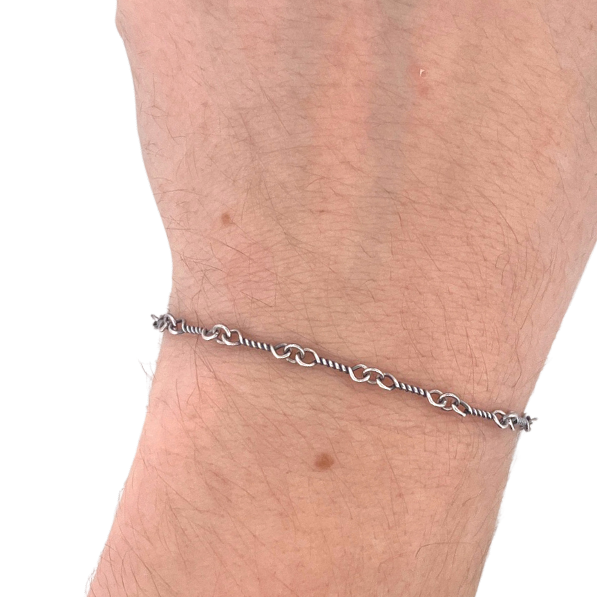 Twist Wire Link Chain Permanent Jewelry