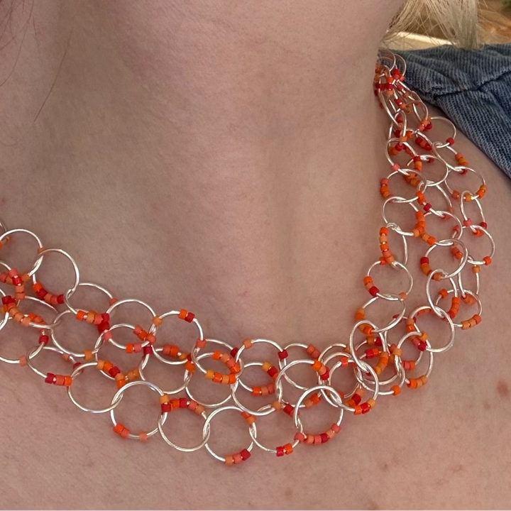 Triple Loops Necklace