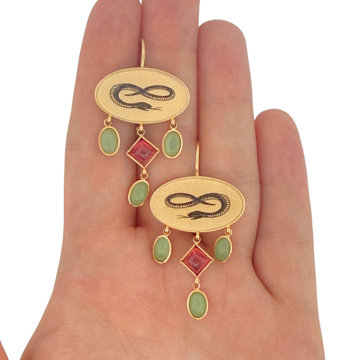 Serpent Rain Earrings