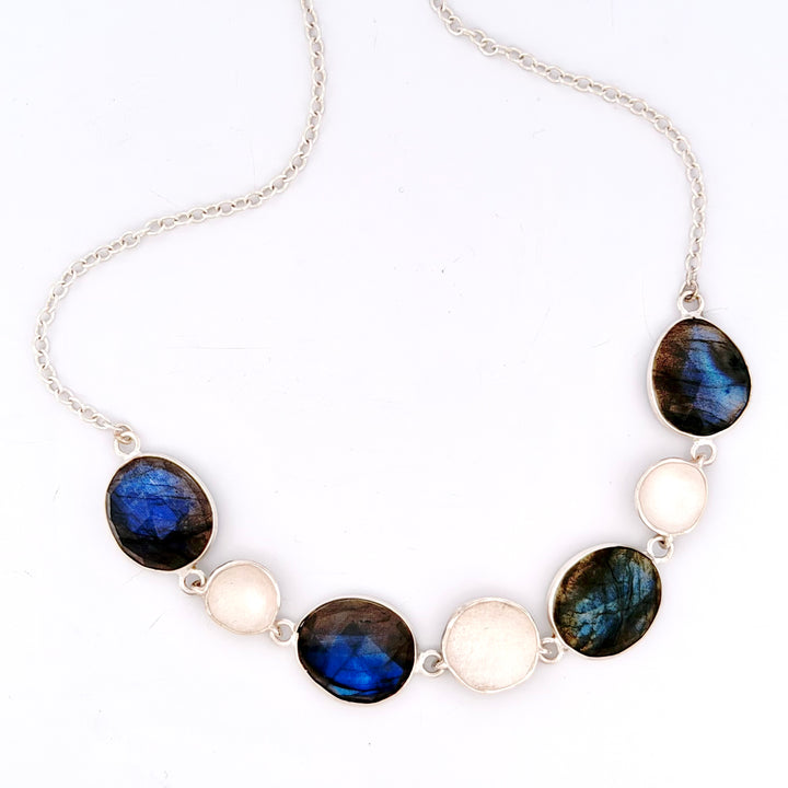 Labradorite Stepping Stone necklace