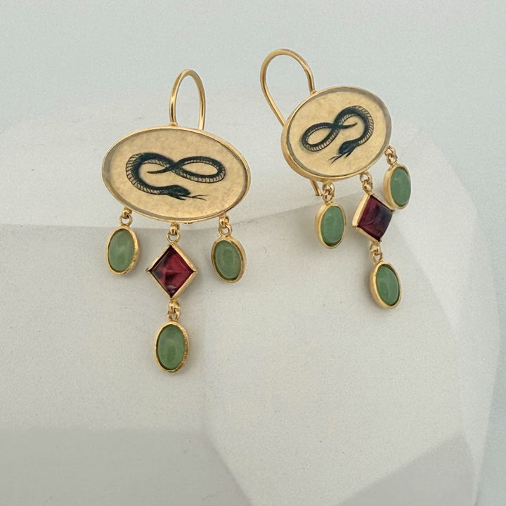 Serpent Rain Earrings