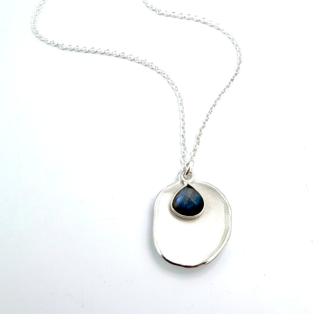 Labradorite Wish Drop Pendant