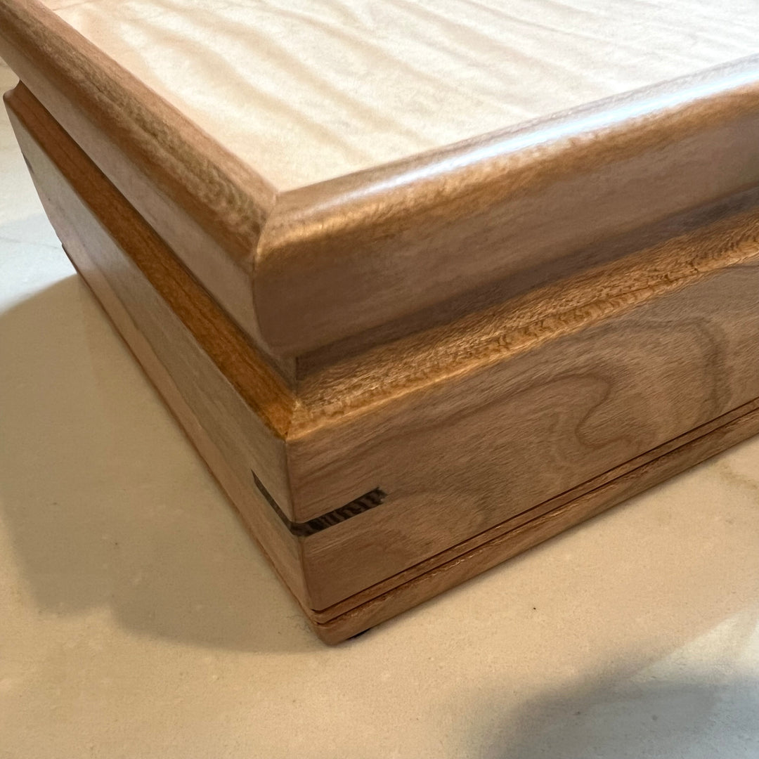 Cherry Jewelry Box - Wooden Valet Box