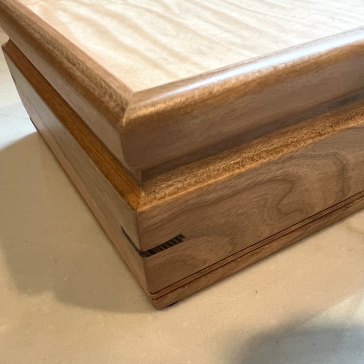 Cherry Jewelry Box - Wooden Valet Box