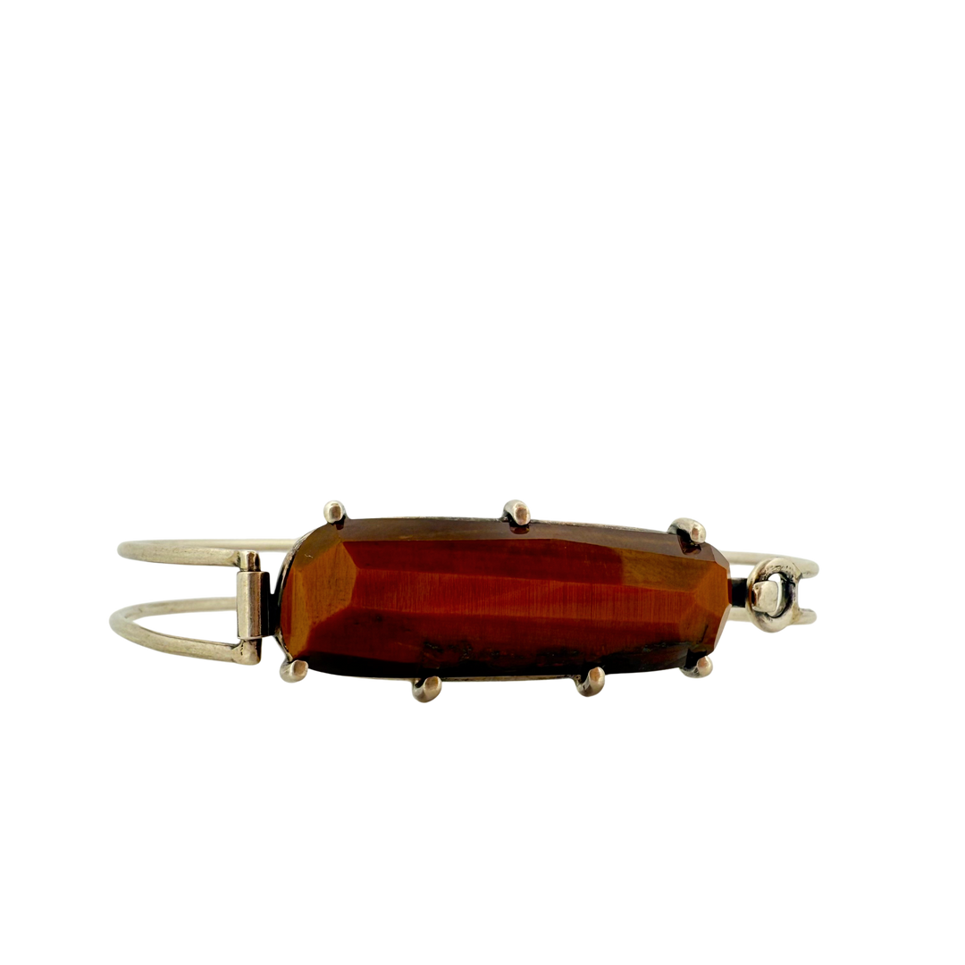 Tiger's Eye Cuff Bracelet