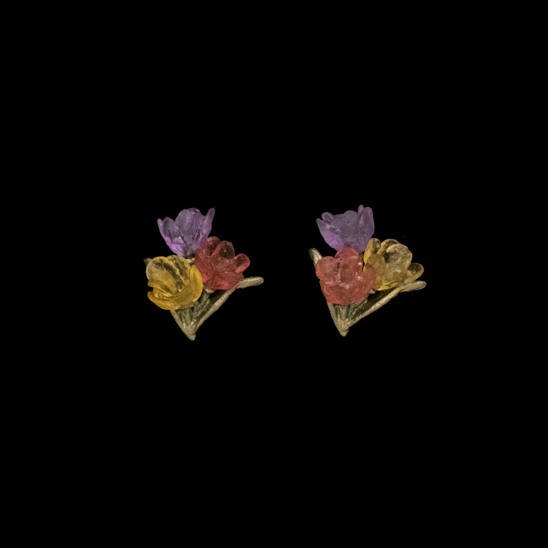 Tulip Bouquet Post Earrings