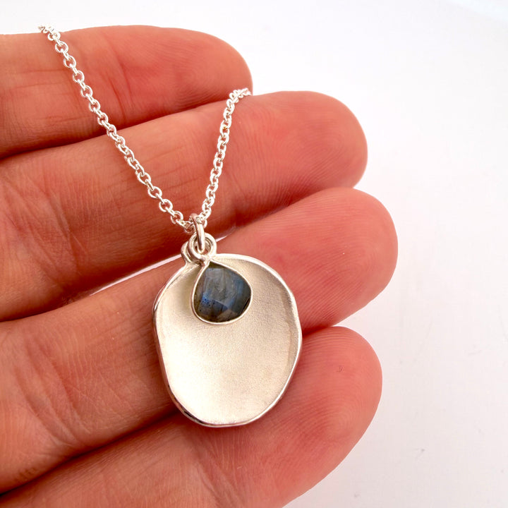 Labradorite Wish Drop Pendant