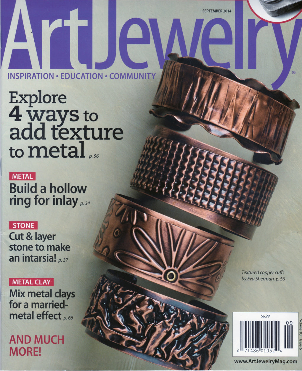 Art Jewelry Magazine - September 2014