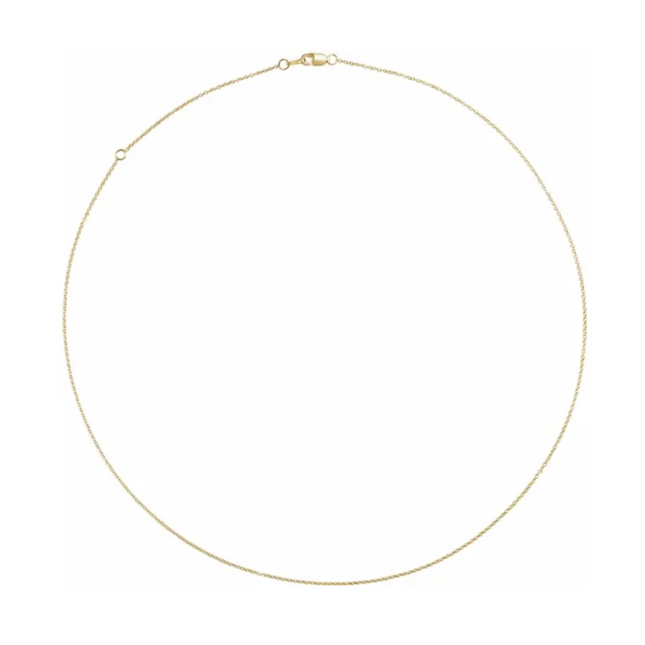 Dainty Cable Chain - 14k gold