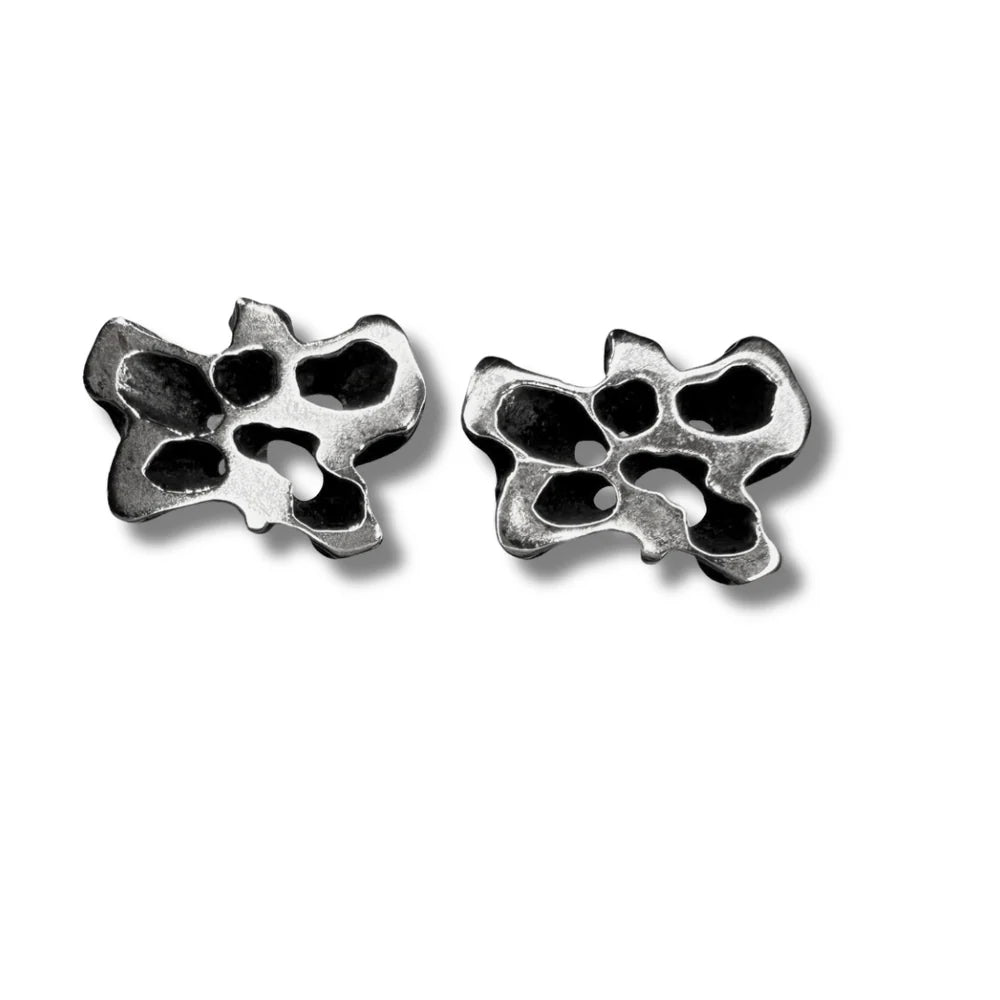 Patina Sweetgum Butterfly Studs