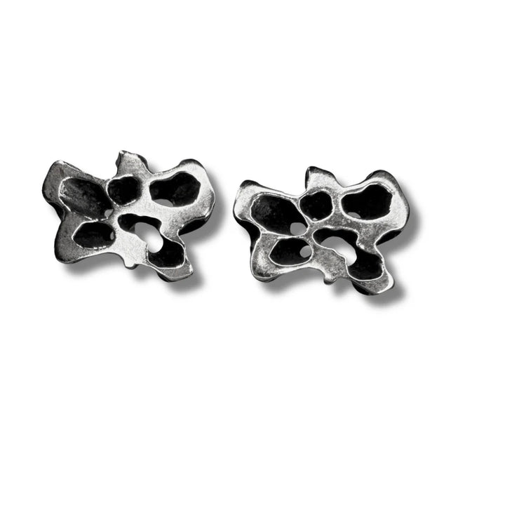 Patina Sweetgum Butterfly Studs