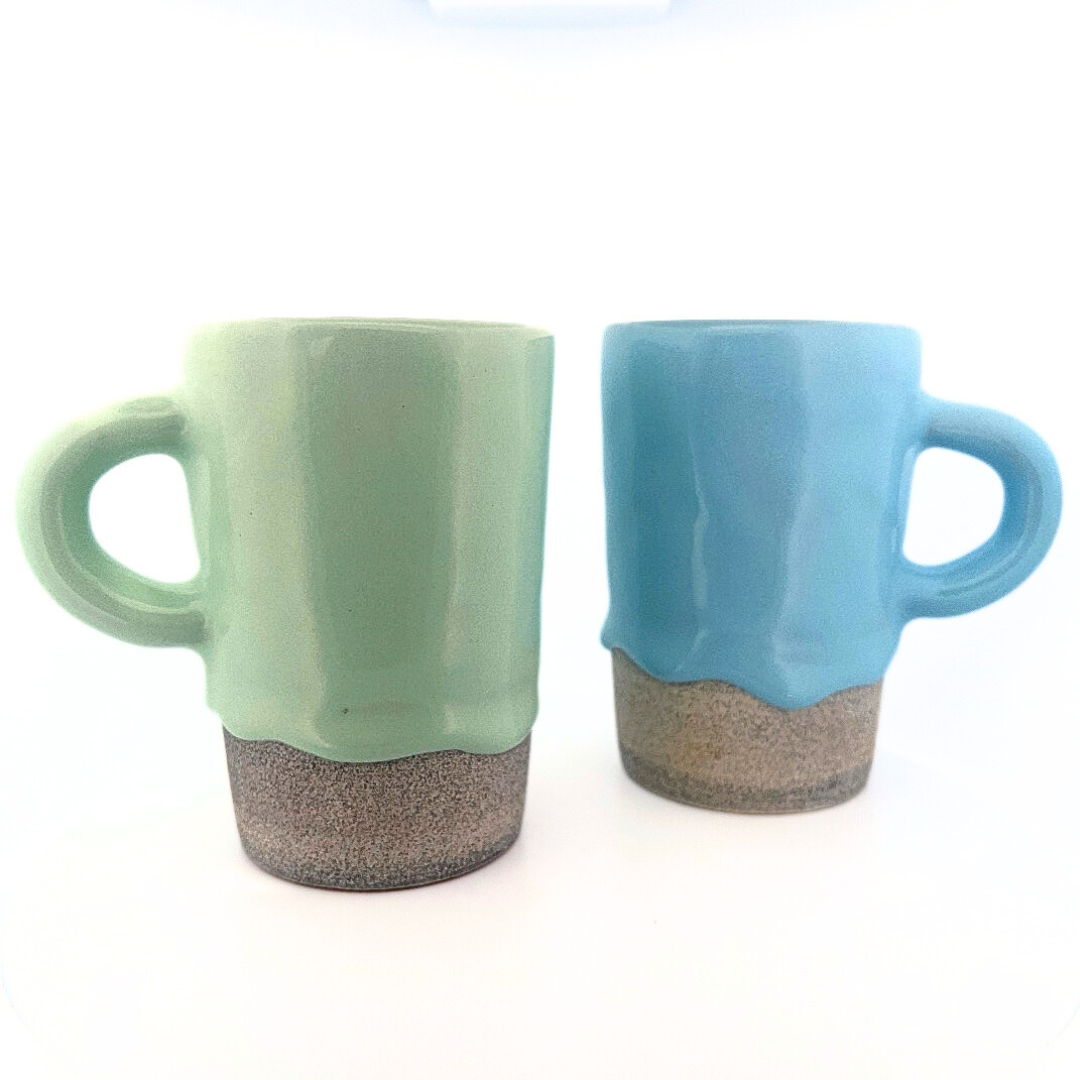 Drippy Mug - creamy mint