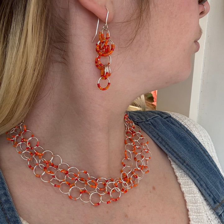 Triple Loops Necklace