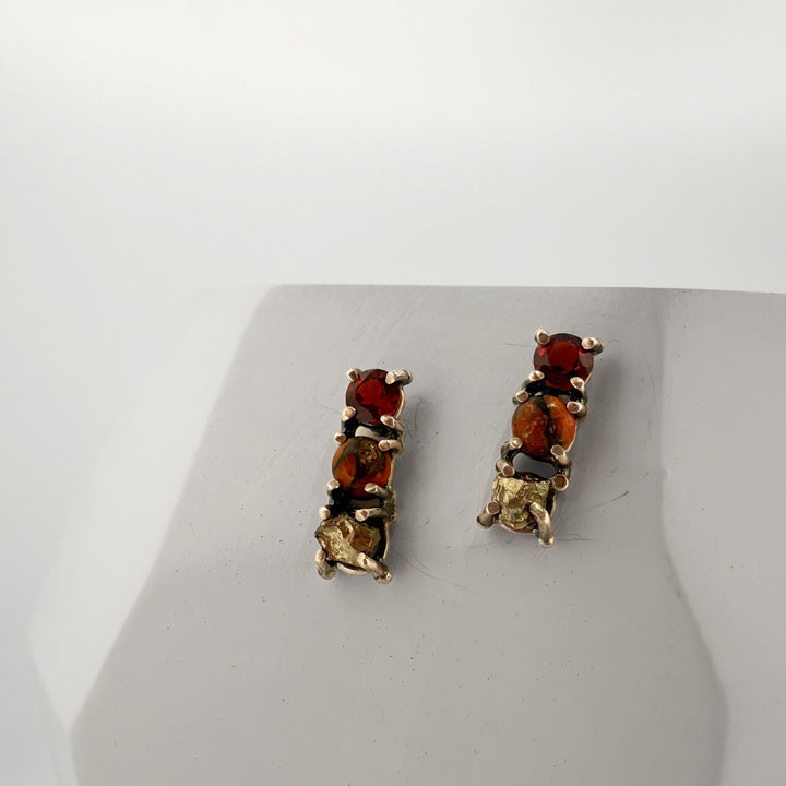 3 Stone Line Studs