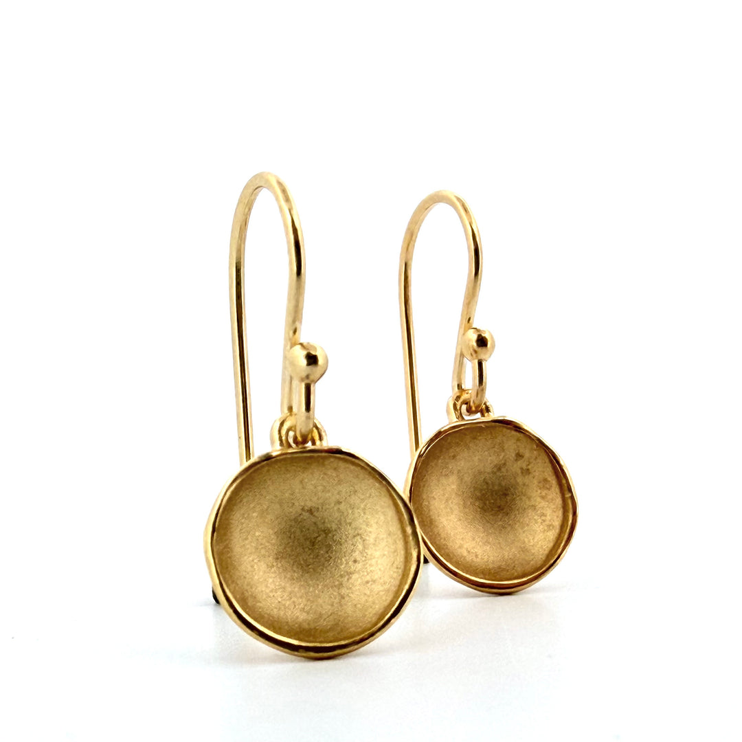 Small Dishy Pod Dangle Earrings