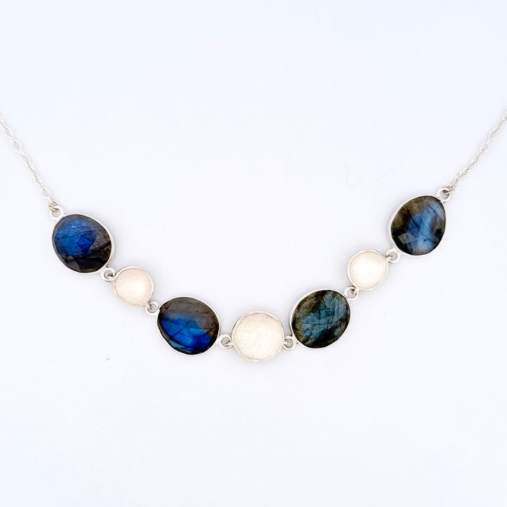 Labradorite Stepping Stone necklace