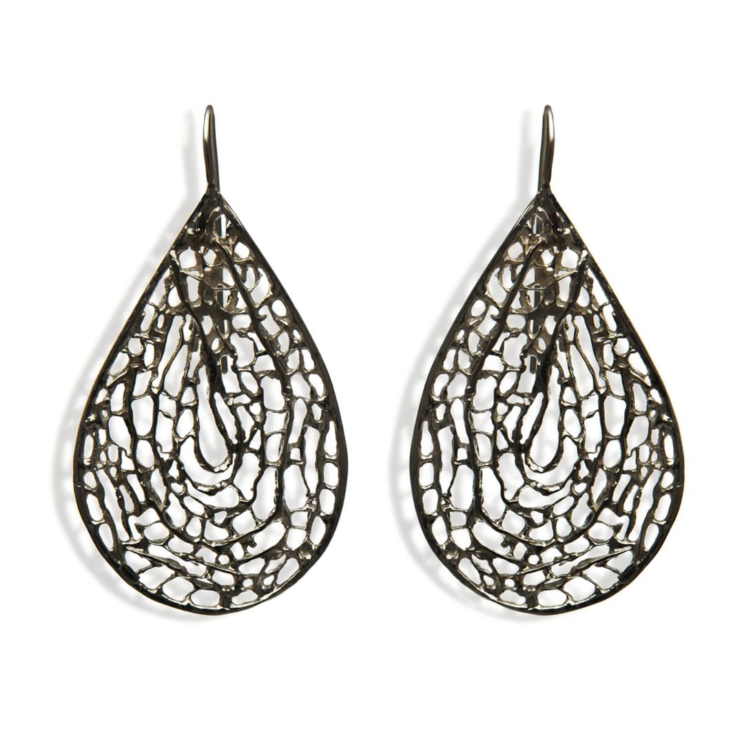 Patina Sea Fan Earrings