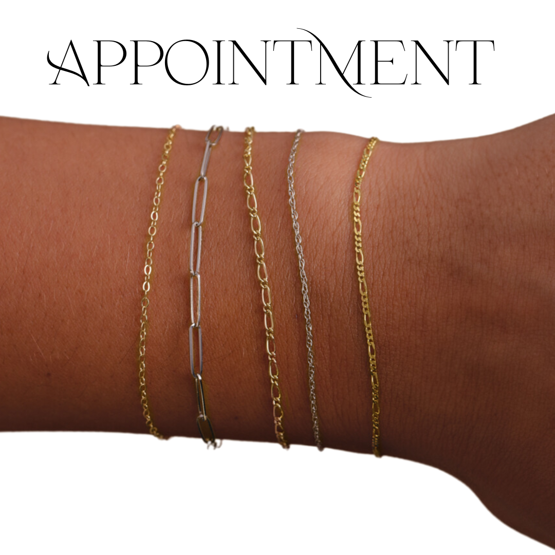 Permanent Jewelry Appointment