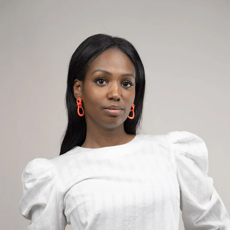 Open Weave Drip Earring