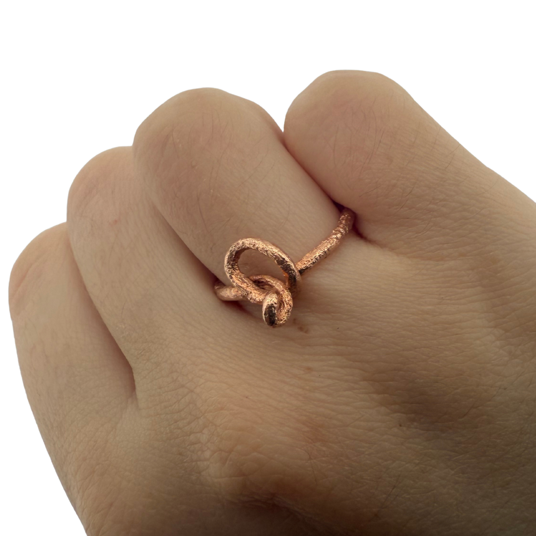 Tendril Ring - rose gold