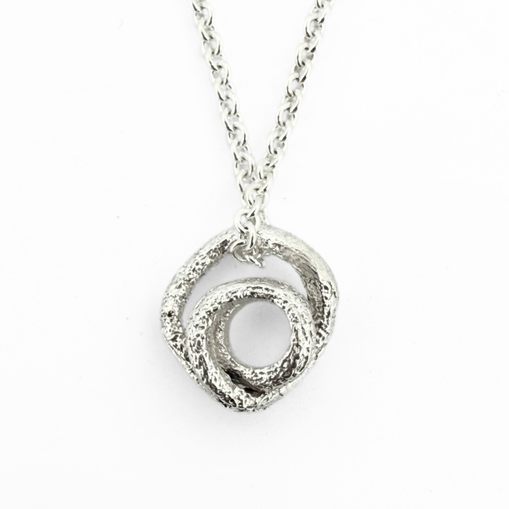 Tendril Necklace - silver