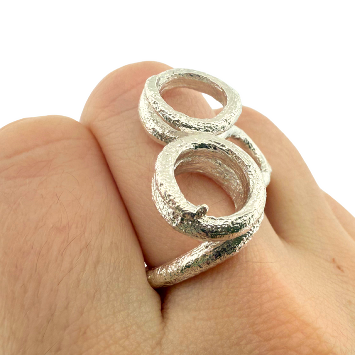 Tendril Ring - silver